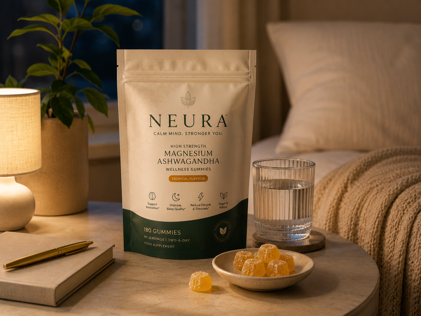 Neura Magnesium Ashwagandha Gummies